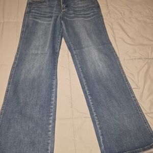 L&B Women's Classic Blue Boot Cut Jeans